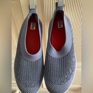 Fitlop blue slip on size 8 shoes